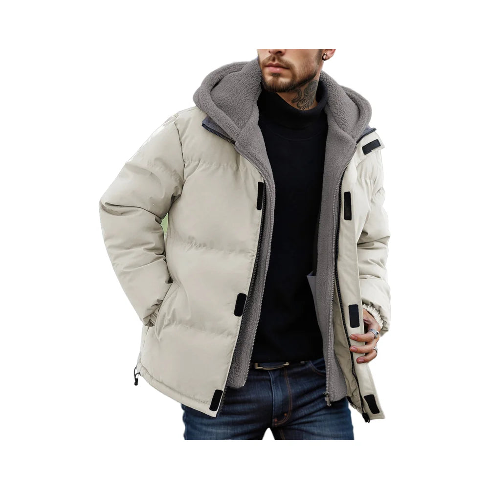 Quilted Ski Down Jacket