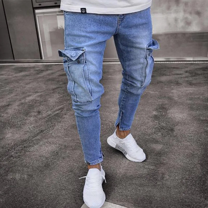 Stretch Slim Skateboard Jeans