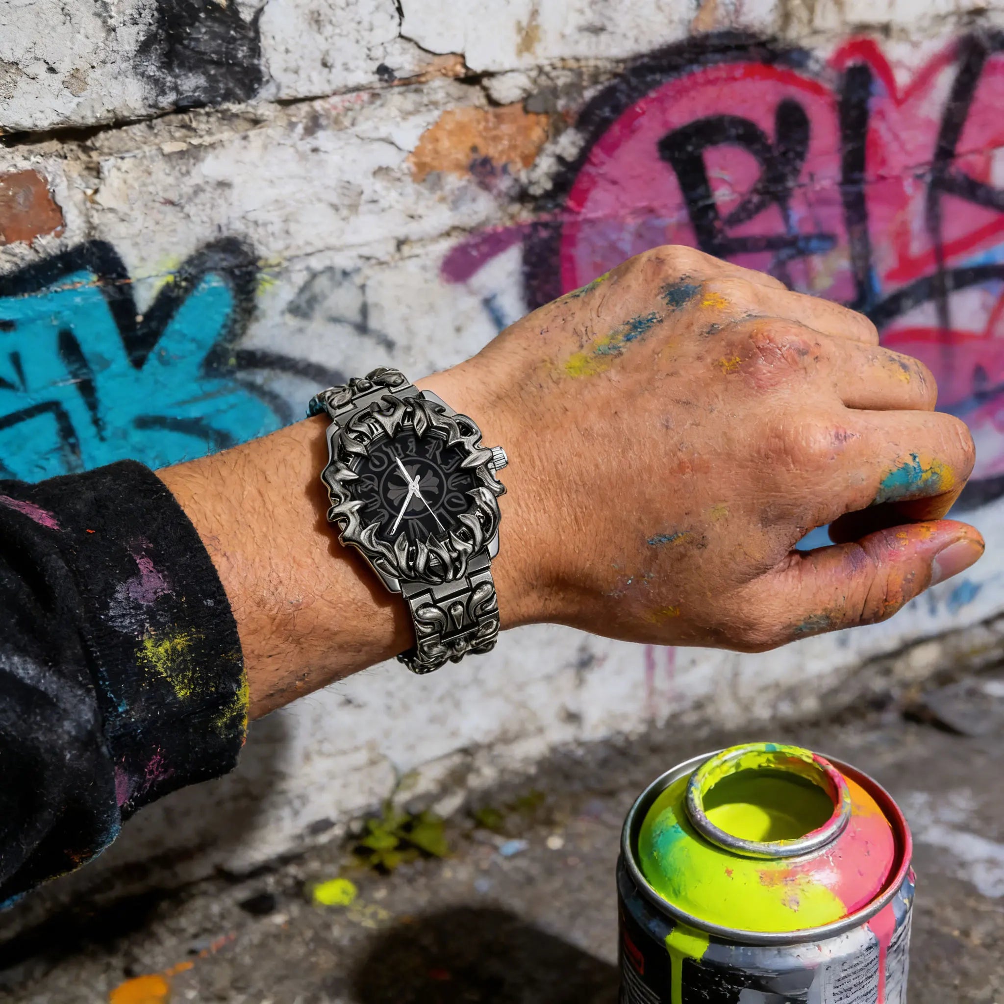 Retro Y2K Claw Men's Watch