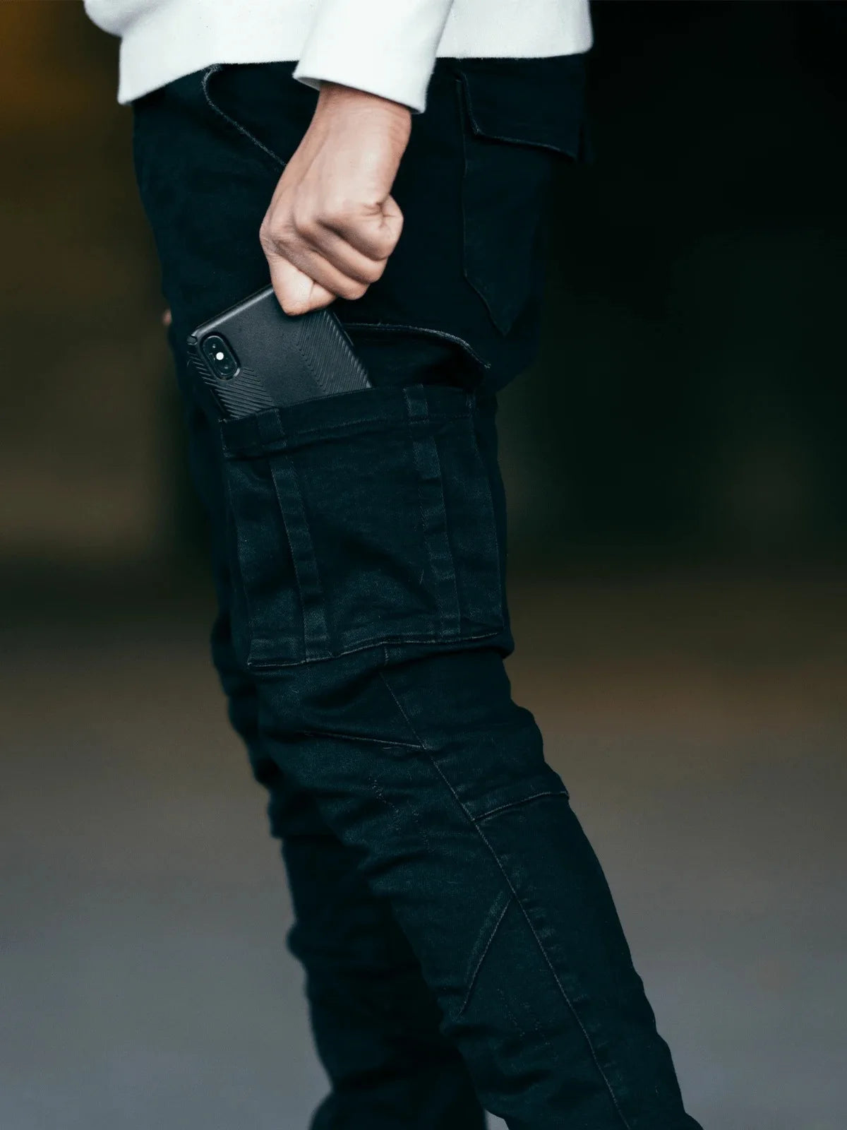 Stretch Slim Skateboard Jeans