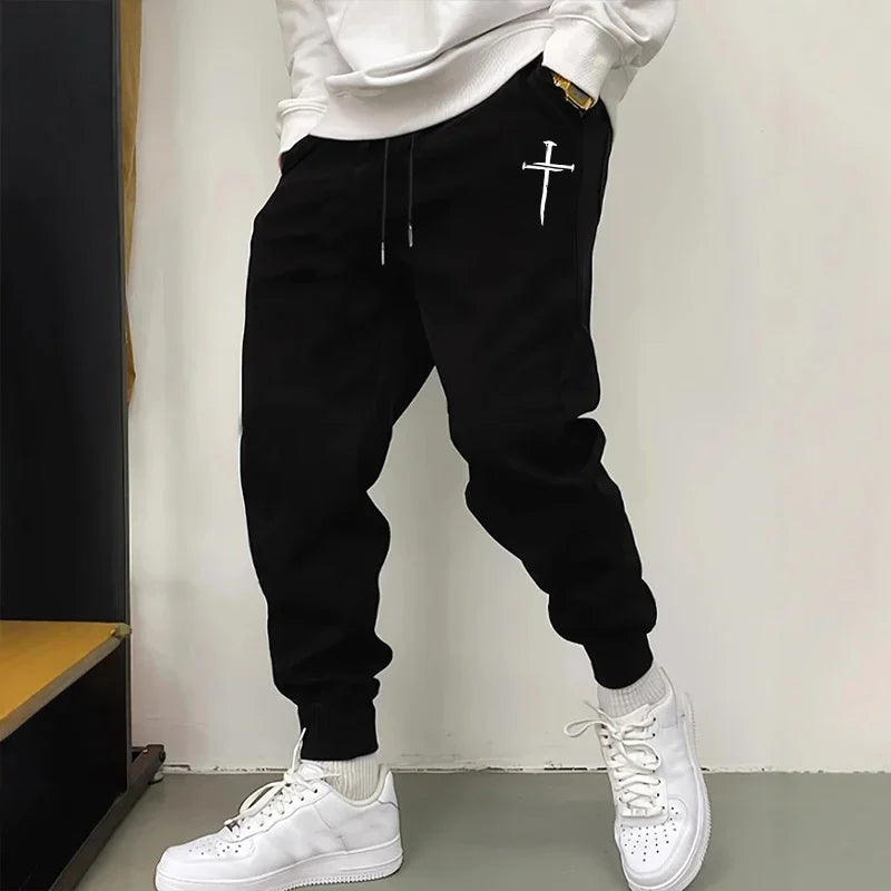 Printed Jogger Sweatpants