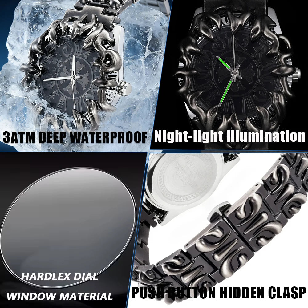 Retro Y2K Claw Men's Watch