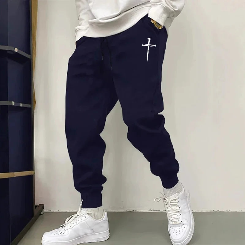 Printed Jogger Sweatpants