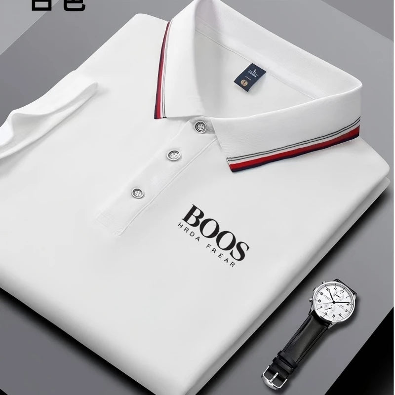 Men's short-sleeved polo shirt