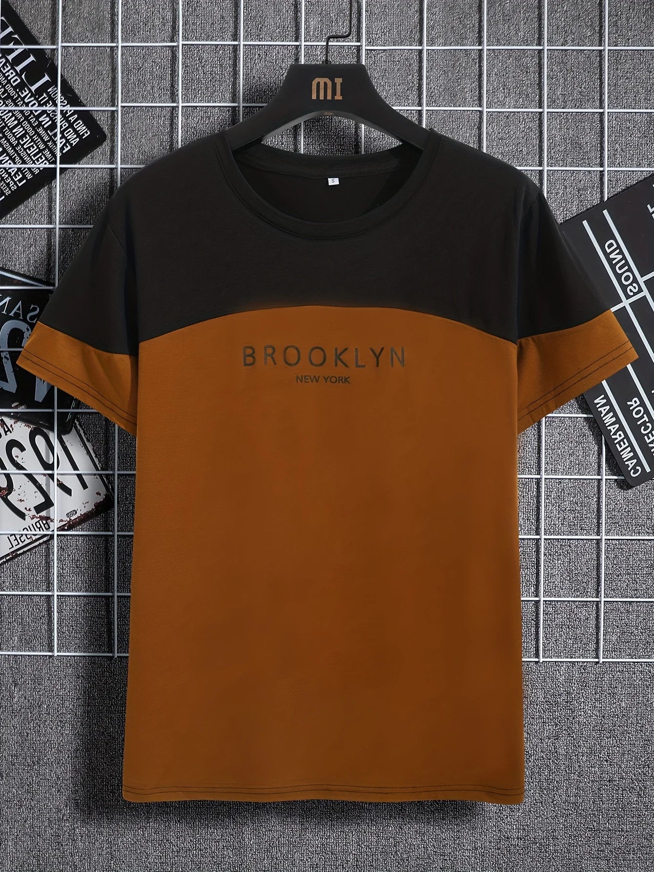 Los Angeles Letter Print T-Shirt