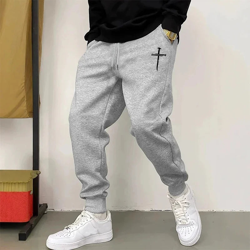 Printed Jogger Sweatpants